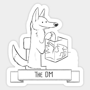 The DM and Screen Sticker